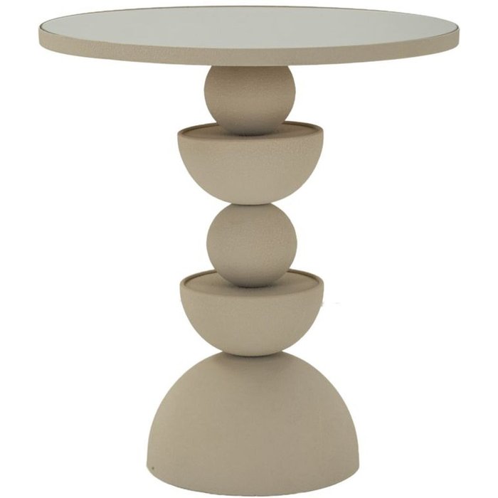Mesa de centro vkh798,metal,beige,kendra home