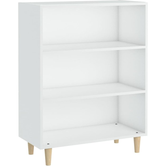 Aparador de madera contrachapada blanco 69,5x32,5x90 cm - comfortxl