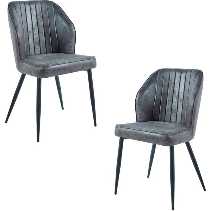 Regalos miguel - packs sillas comedor - pack 2 sillas wenye - gris