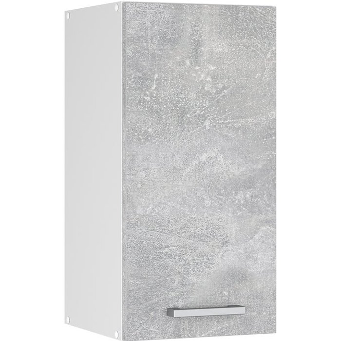 Vicco mueble alto universal r-line, hormigón, 30 cm con puerta