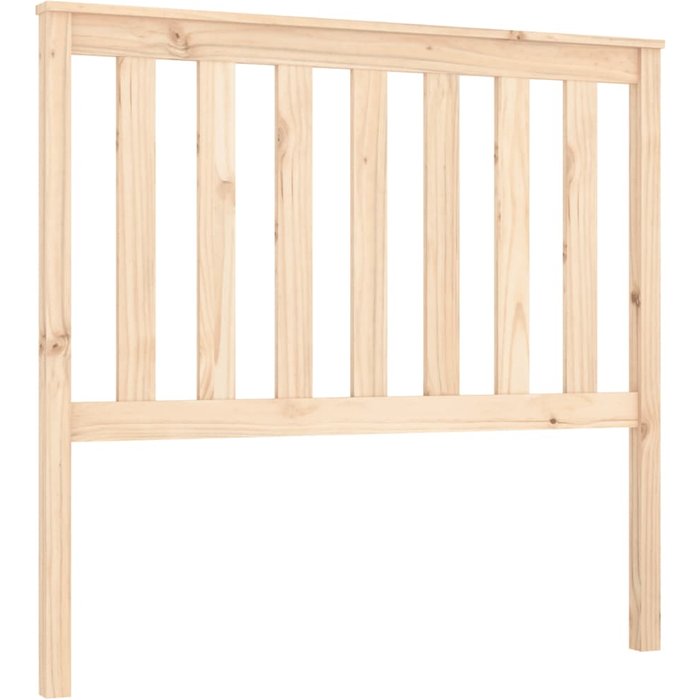 Cabecero de cama madera maciza de pino 106x6x101 cm - comfortxl