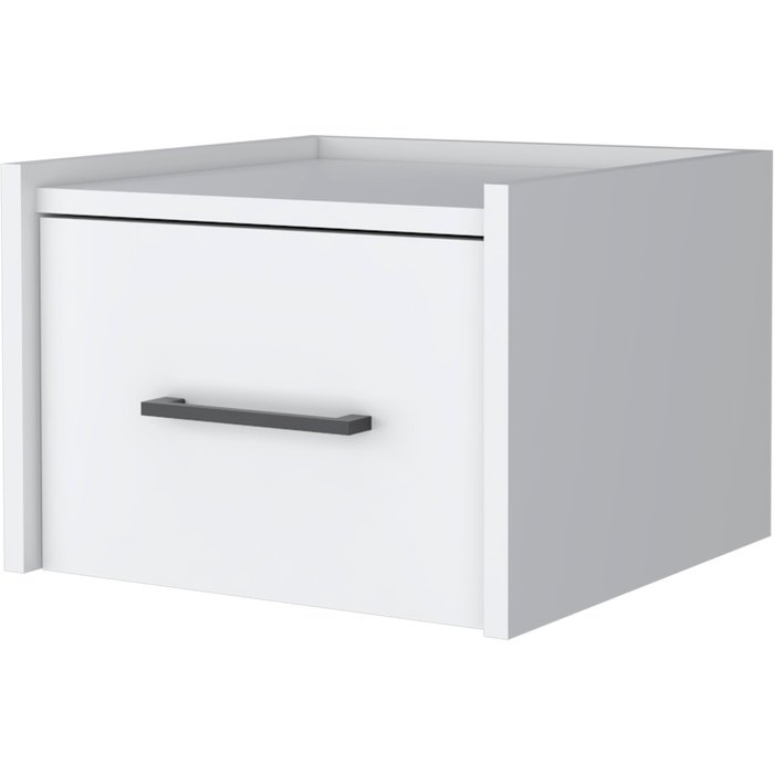 Page mesa de noche flotante con cajón de almacenamiento