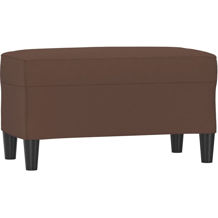 Banco/banco marrón 70 x 35 x 41 cm sintético 02_0010487