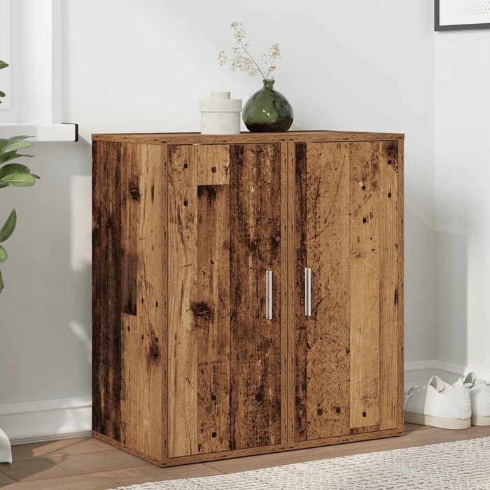 Zapateros, 2 piezas, madera reciclada, madera de ingeniería