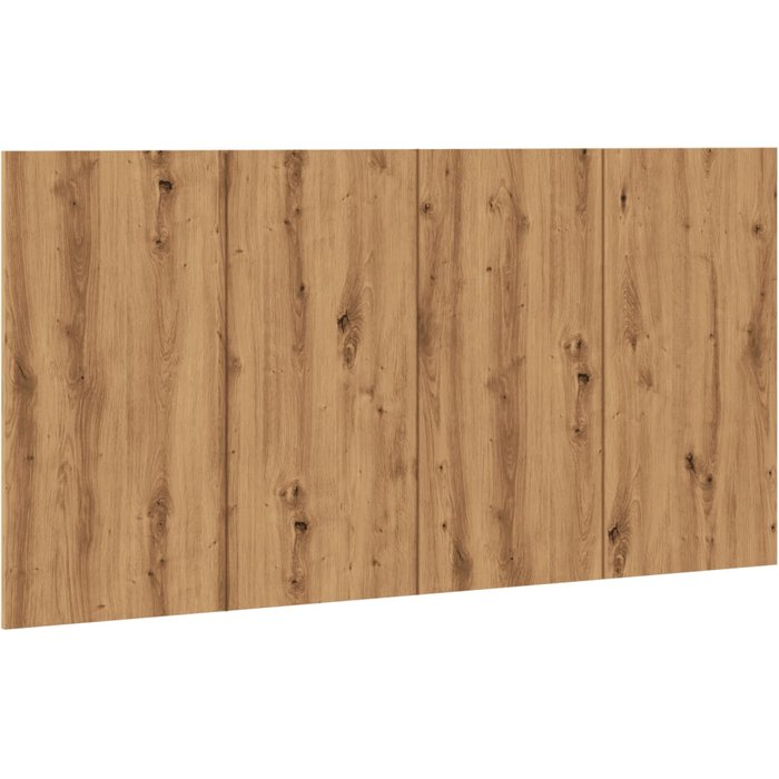 Cabecero de cama madera ingeniería roble artisan 160x1,5x80 cm - comfortxl