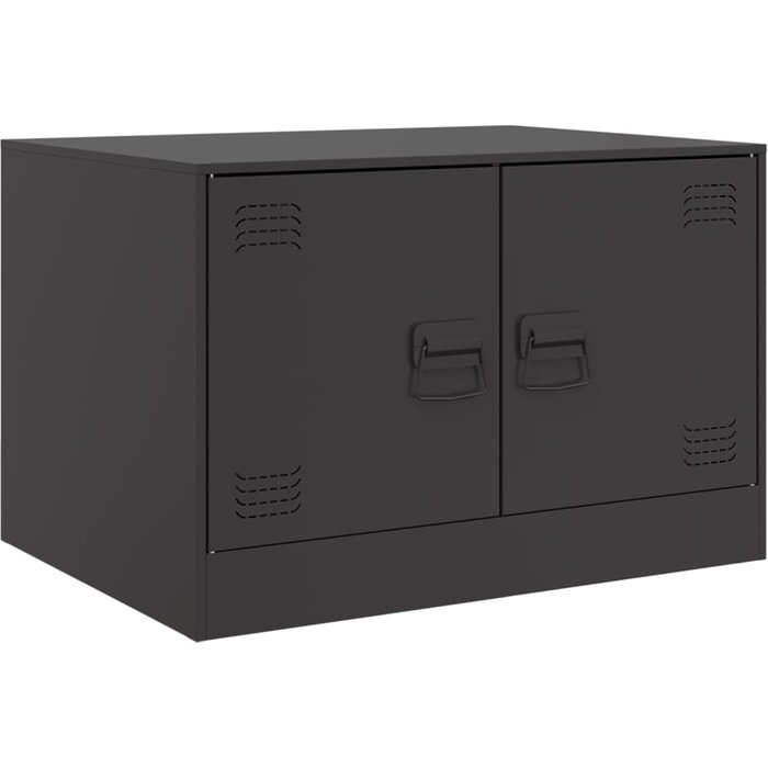 Mesa de centro,mesa auxiliar,mesita de centro acero negro 67x50x44 cm cfw35250