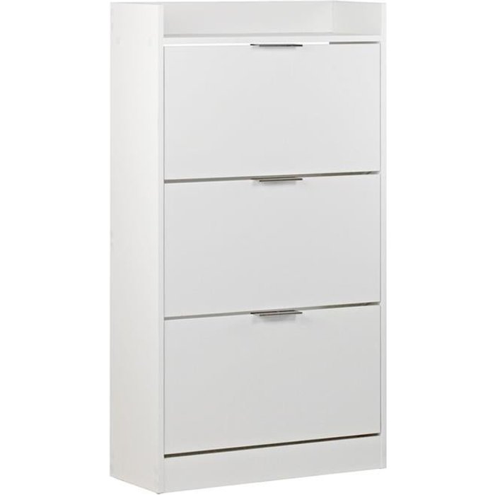 Zapatero marta blanco 3 puertas