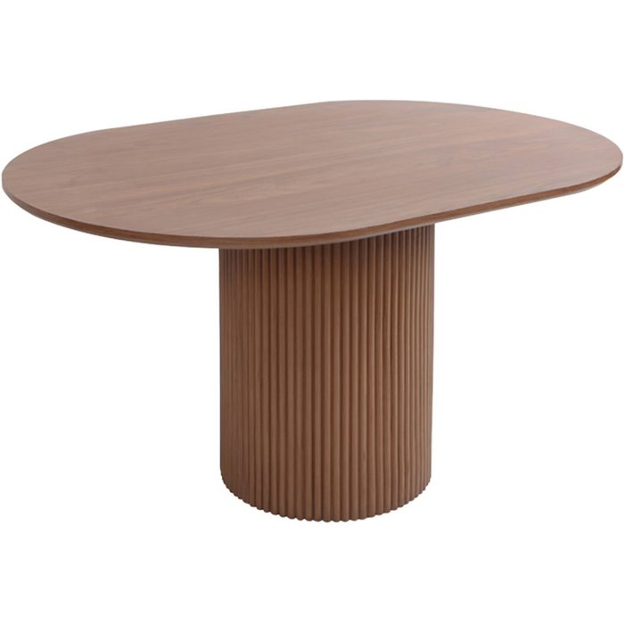 Mesa de centro con efecto de madera, faro, nogal, 90x60x45 cm