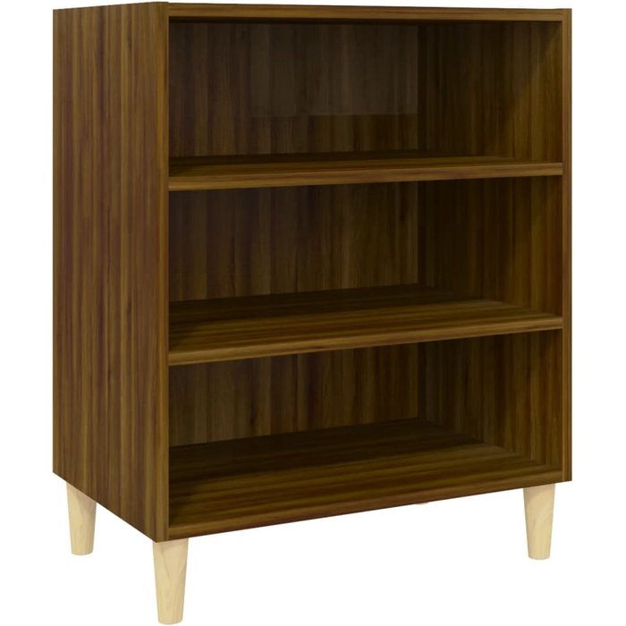 Aparador madera de ingeniería marrón roble 57x35x70 cm - comfortxl