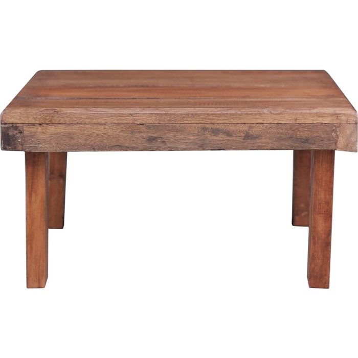 Mesa de centro de caoba maciza 60x45x23 cm - comfortxl