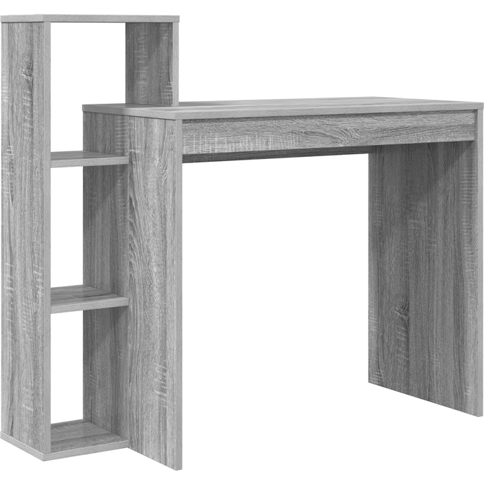 Escritorio de computadora gris sonoma tablero de partículas mediano cfw79750