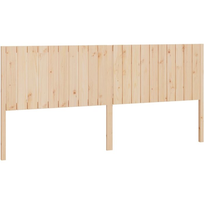 Cabecero de cama madera maciza de pino 205,5x4x100 cm cfw22479