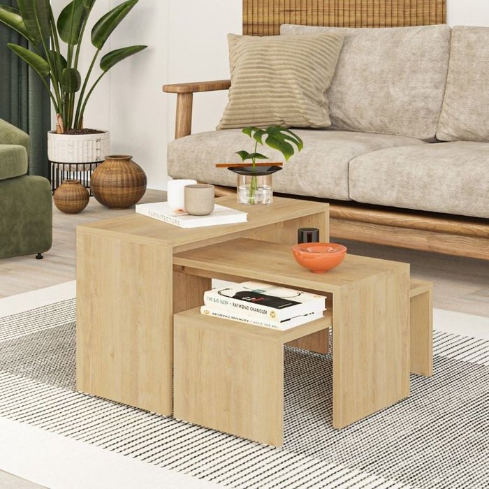 Mesa auxiliar - venprodin - 39x65x30 safir