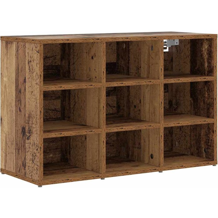 Zapatero madera vieja 77.5 x 30 x 51 cm madera contrachapada - comfortxl