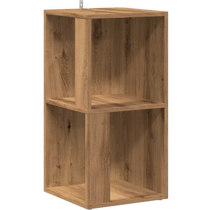 Mueble de esquina madera ingeniería roble artisan 33x33x67 cm - comfortxl