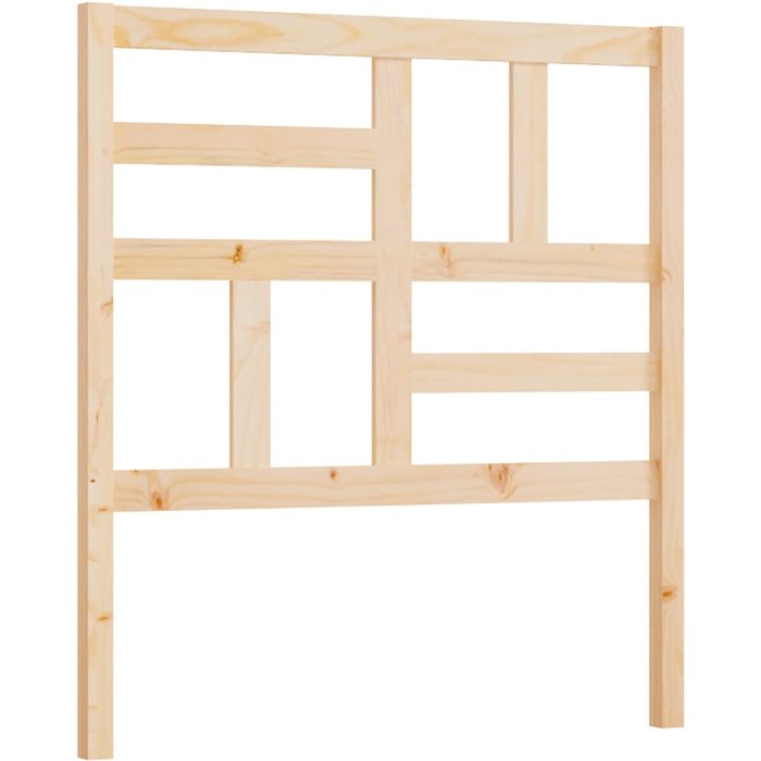 Cabecero de cama madera maciza de pino 106x4x104 cm - comfortxl