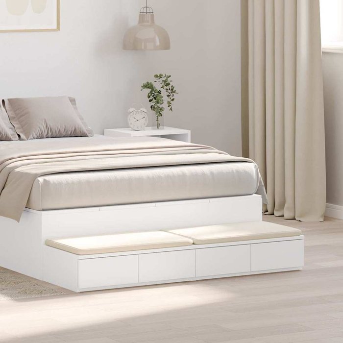 Maison exclusive - cajones de cama 120 x 36,5 x 16,5 cm madera de ingeniería