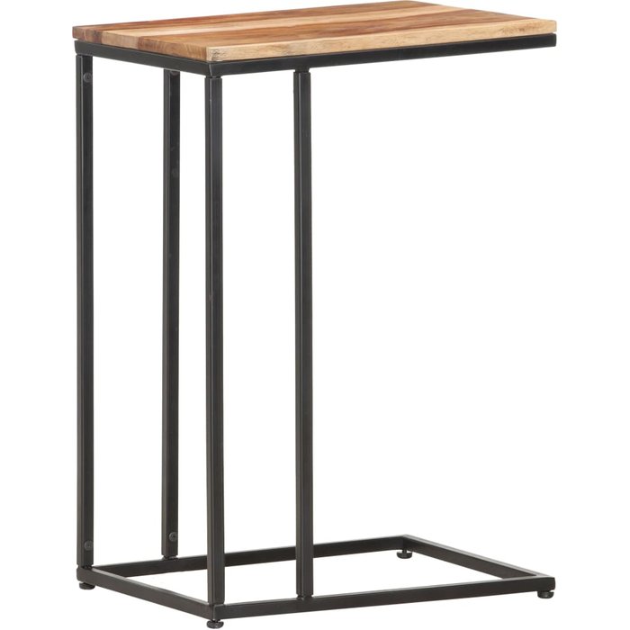 Mesita auxiliar de 35x45x65 cm, madera maciza.