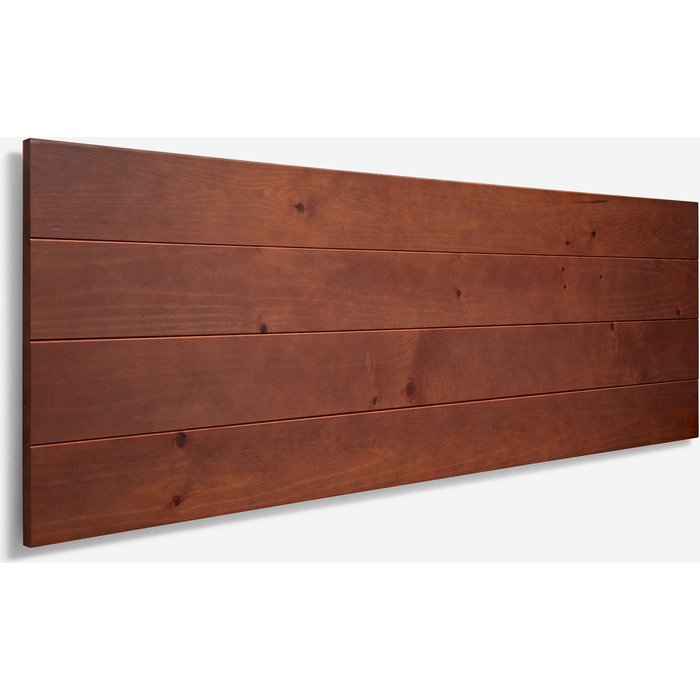 Pejecar – cabecero de madera para cama de 90 cm barniz nogal trevinca