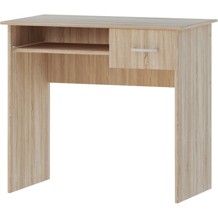 Escritorio haaus carp, 1 cajón, roble sonoma, 85 x 50 x 75 cm