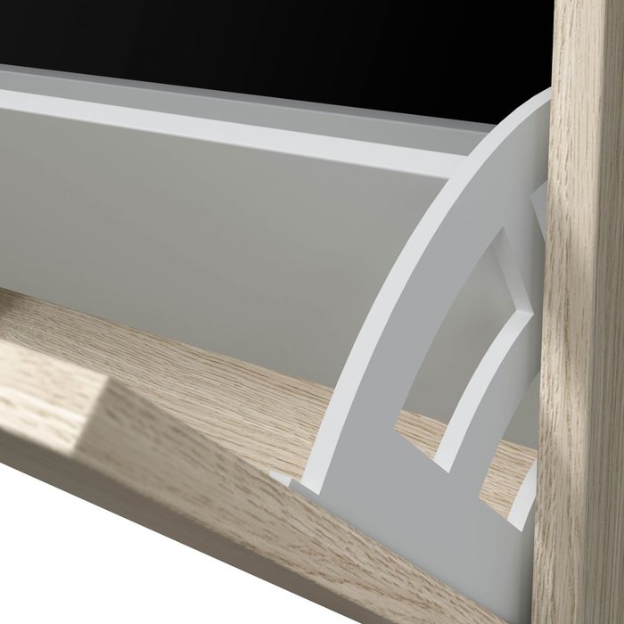 Zapatero de 3 puertas abatibles en roble 60x113 cm remi roble 60 x 113 x 22 cm