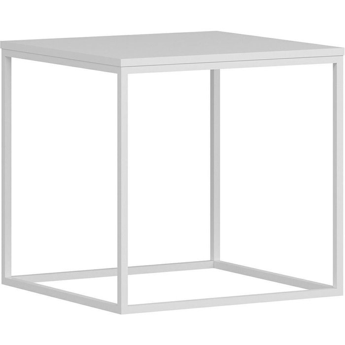 Mesa auxiliar basak blanco