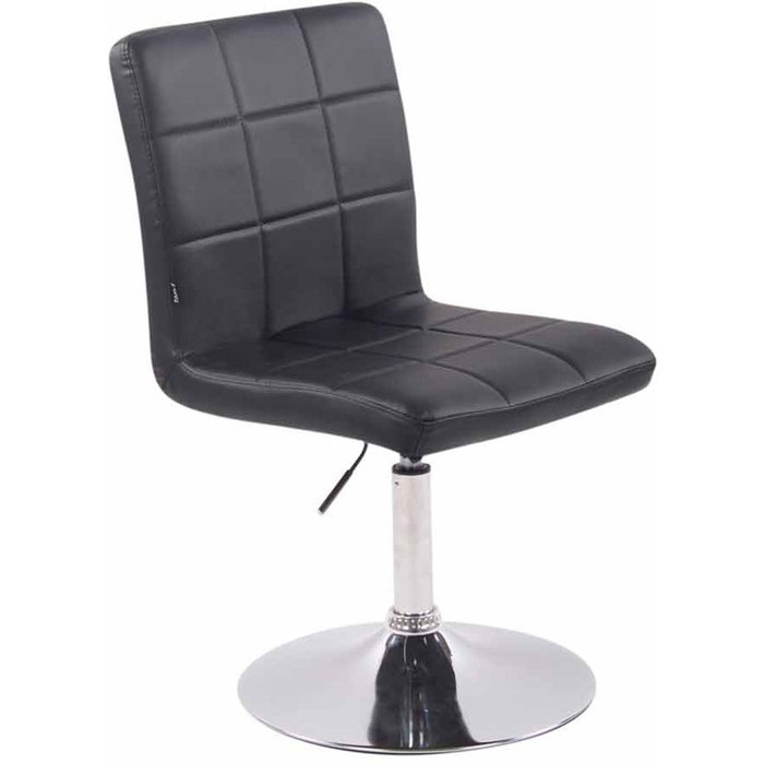 Silla ricky piel sintética negra