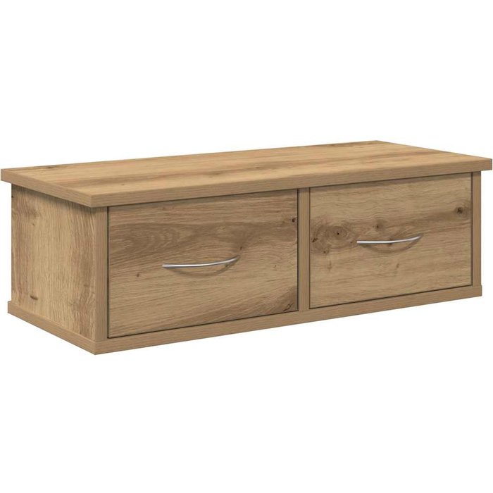 Armario pared madera de ingeniería roble artesano 60x26x18,5 cm - comfortxl