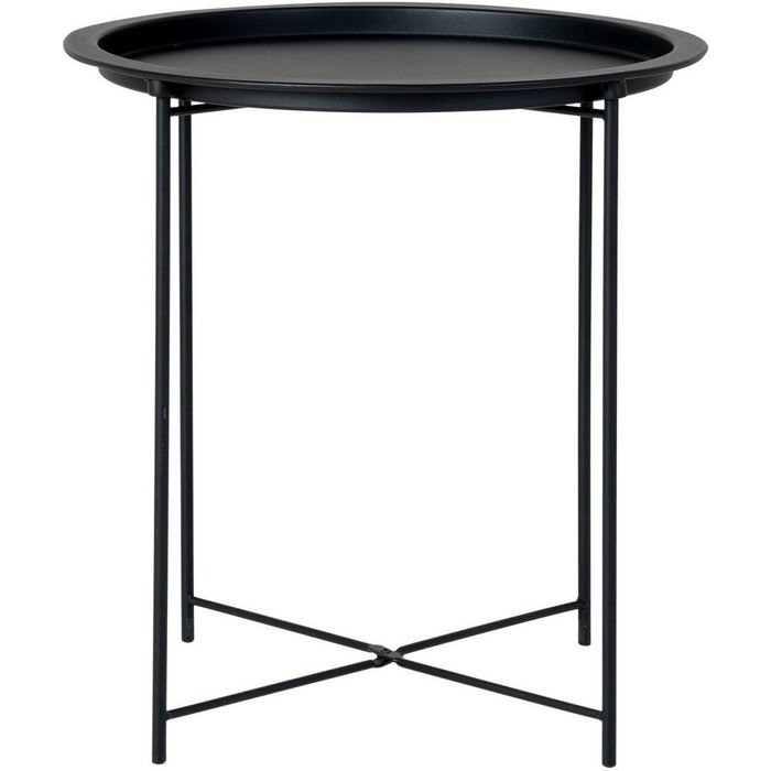 Mesa de centro bastia, metal, negro, seven design