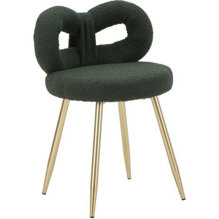 Silla ilary mini verde ø 40x67 (altura del asiento 46 cm) glam