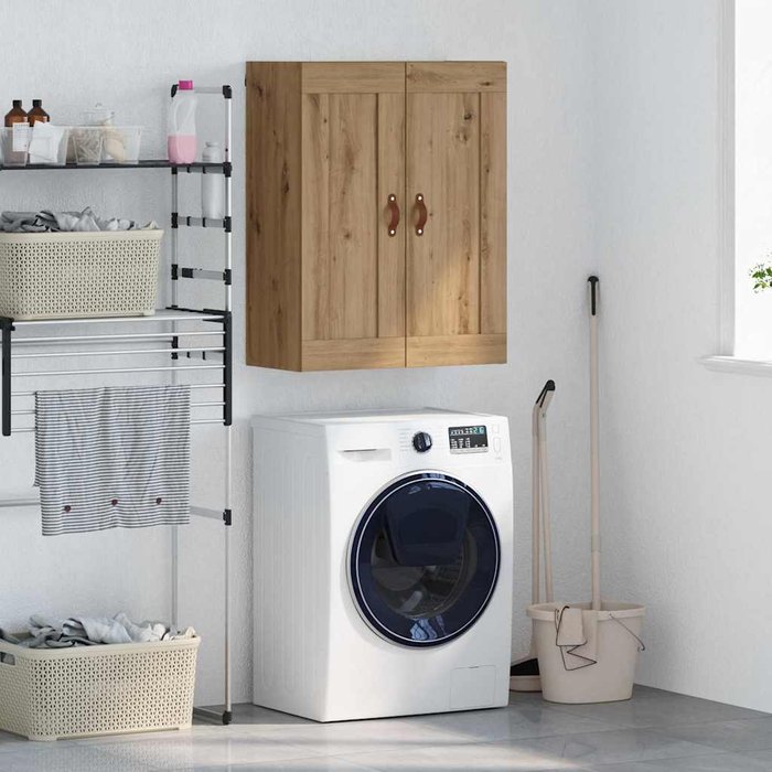 Maison exclusive - armario de pared roble artesanal 69,5 x 34 x 90 cm