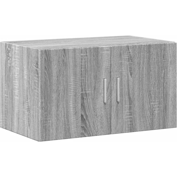 Armario de pared madera de ingeniería gris sonoma 70x42,5x40 cm - comfortxl