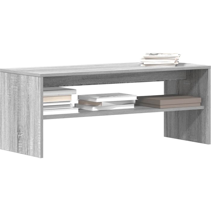 Mueble de tv sonoma gris 100x40x40 cm madera de ingeniería