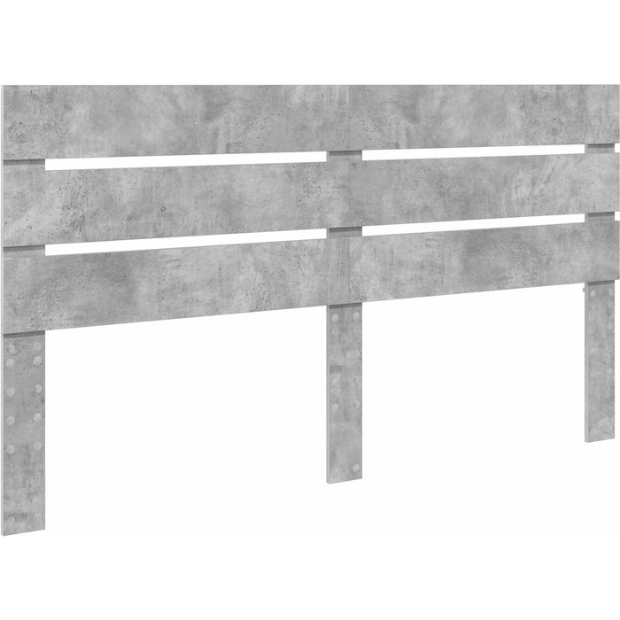 Cabecero cama - mueble cabecero gris concreto madera de ingeniería