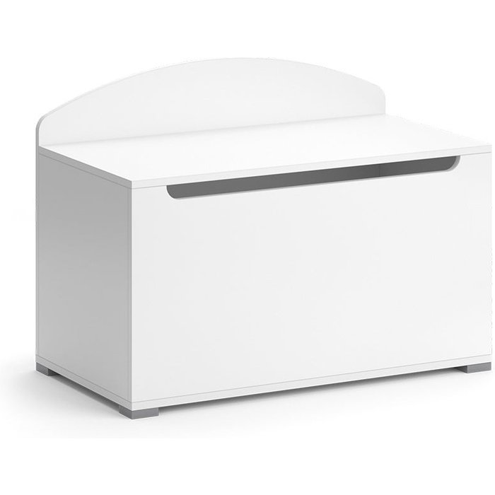 Vicco baúl de juguetes arno, blanco, 85 x 63.7 cm con tapa