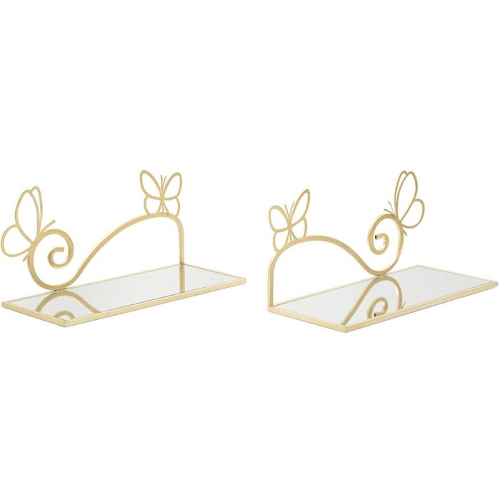 Estante vkh225,metal,oro,kendra home