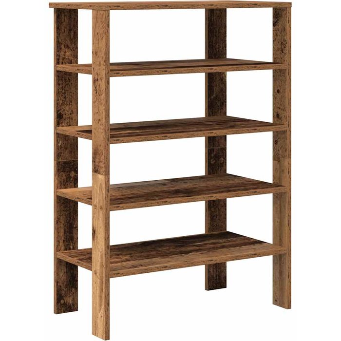 Zapatero antiguo de madera contrachapada 61x32x87,5 cm - comfortxl