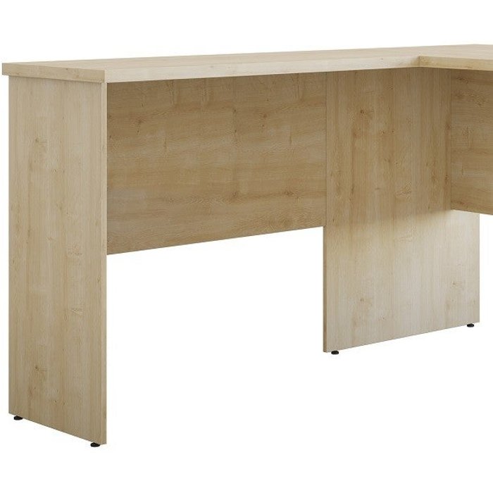 Mf - mesa auxiliar eco con bilaminado color natura 90 x 40 cm