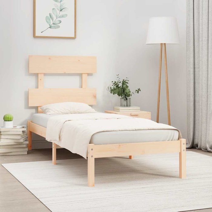 Maison exclusive - estructura de cama madera maciza 90x190 cm