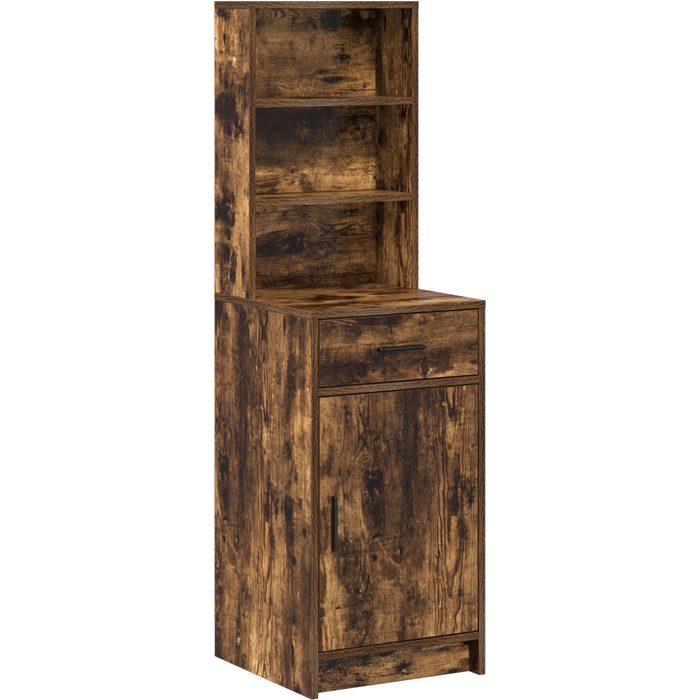 Aparador | gabinete alto en roble ahumado cfw395121