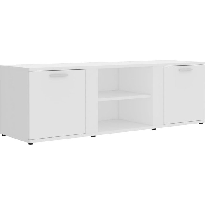 Mueble tv blanco aglomerado 120x34x37 cm