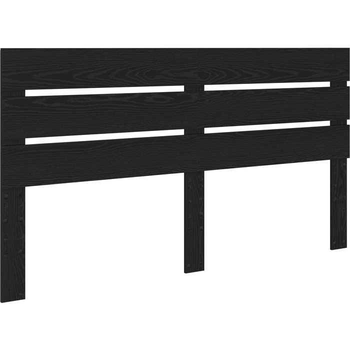 Cabecero cama - mueble cabecero roble negro madera de ingeniería