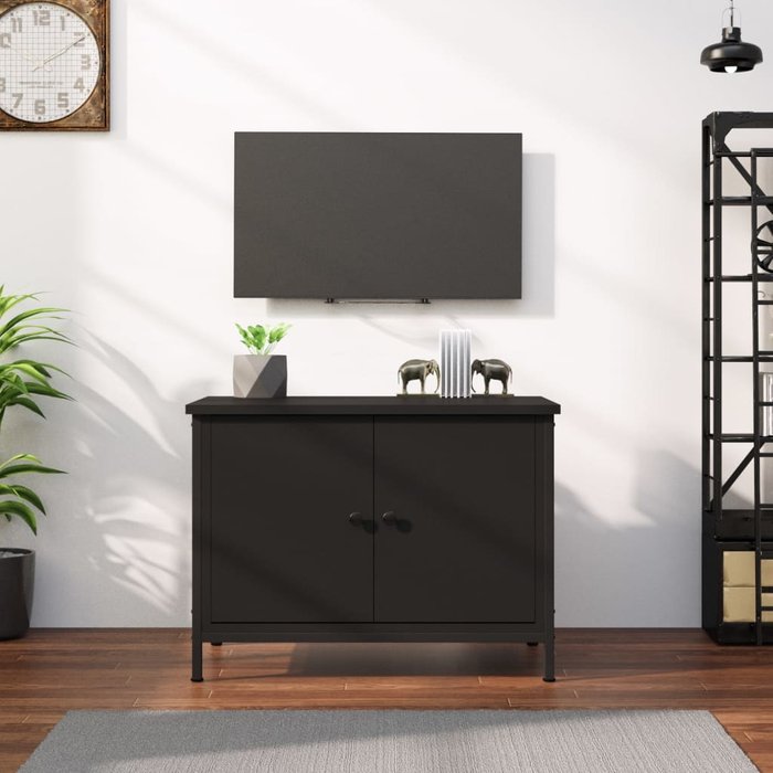 Maison exclusive - mueble de tv con puertas madera contrachapada 60x35x45 cm