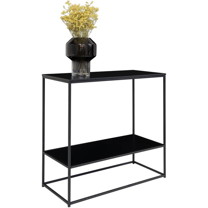 Consola vita,metal,negro,kendra home