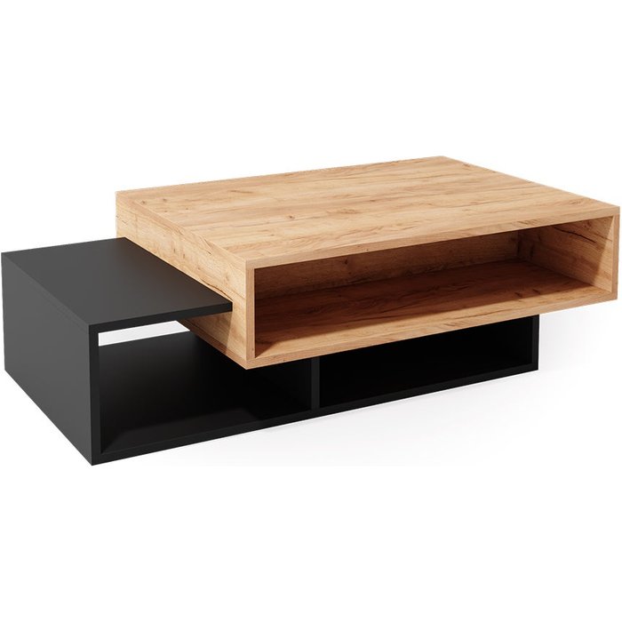 Vicco mesa de centro bari, antracita, 105 x 60 cm