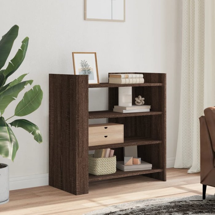 Maison exclusive - aparador de madera de ingeniería marrón roble 73,5x35x75 cm