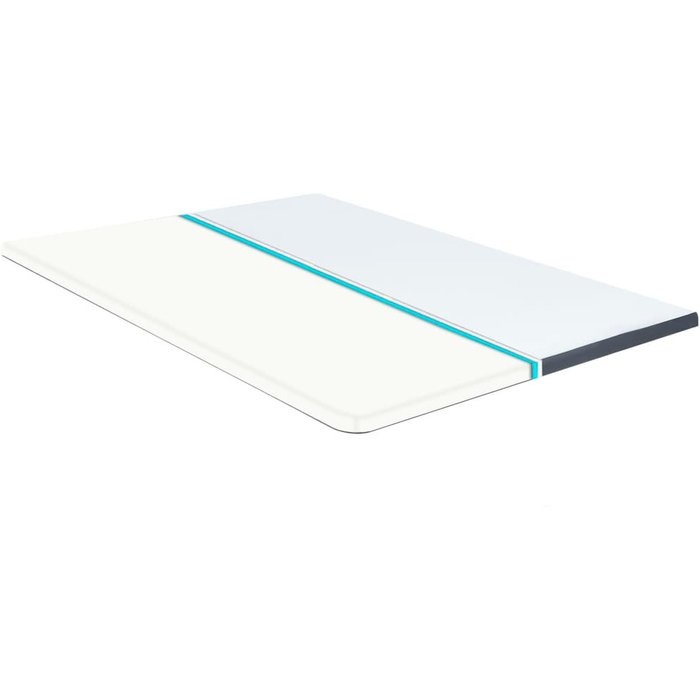 Sobrecolchón | cubrecolchón para cama box spring 200x140x5 cm cfw66998