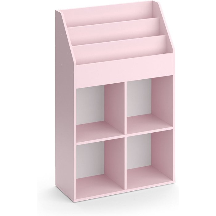 Vicco estantería infantil luigi, rosa, 72 x 114.2 cm sin cajas plegables