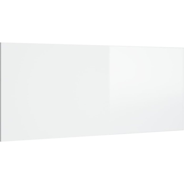 Cabecero cama - mueble cabecero madera contrachapada blanco brillo 200x1,5x80 cm