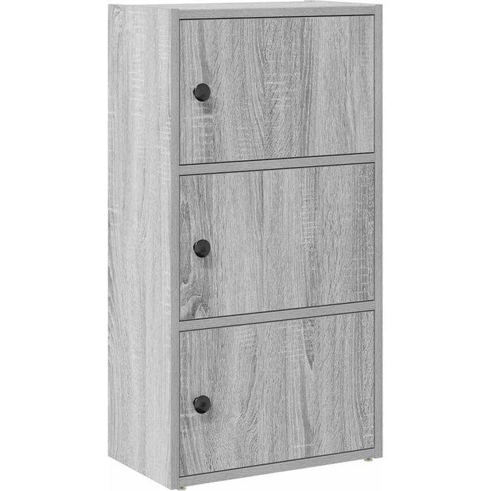 Estantería madera de ingeniería gris sonoma 40x24x77 cm – comfortxl